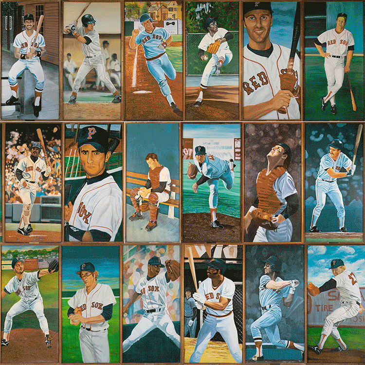 The McCoy Stadium PawSox Murals